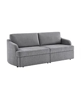 Serta 91.3" Polyester Medford Convertible Sofa