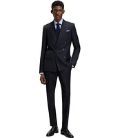 Hugo Boss Beckham x Men's Poplin Slim-Fit Dress Shirt