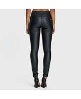 Freddy Women's Faux Leather High Waisted Pants