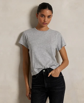 Polo Ralph Lauren Women's Classic Shrunken-Fit Jersey Tee