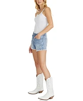 Driftwood Women's Goldie Denim Shorts X On