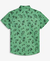 Epic Threads Little & Big Boys Printed Cotton Shirt, Exclusively at Macy's