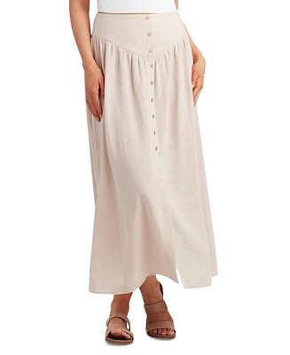 Bcx Juniors' Gauzy Textured Airflow Skirt