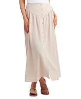 Bcx Juniors' Gauzy Textured Airflow Skirt