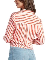 Bcx Juniors' Striped Button Down Shirts