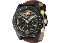 Invicta Men's 43678 Speedway Quartz Chronograph Green, Camouflage Dial Watch
