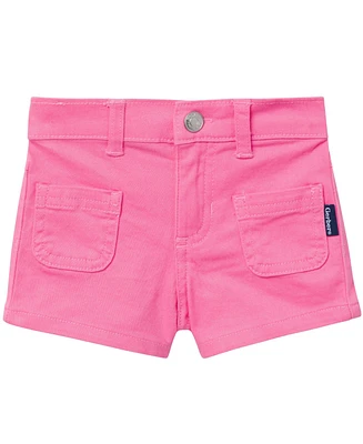 Gerber Baby Girls Twill Shorts, Pink