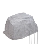 14” H Polyresin Landscape Fake Rock Cover
