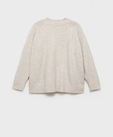 Mango Women's Round-Neck Knitted Sweater