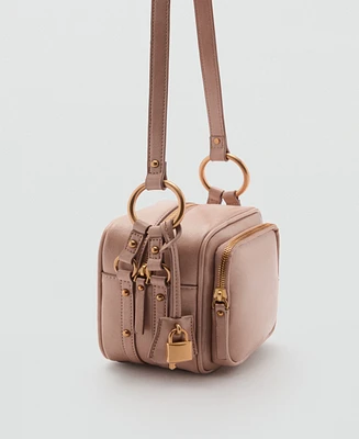 Mango Women's Square Crossbody Bag