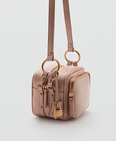 Mango Women's Square Crossbody Bag
