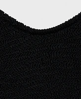 Mango Women's Ribbed Strap Swimsuit