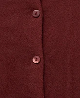 Mango Women's Straight Button Cardigan Sweater