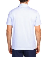Tailorbyrd Men's Multi Dots Performance Polo