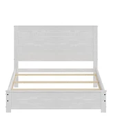 Bed Frame Made of Solid Wood for Sturdy and Timeless Bedroom Style