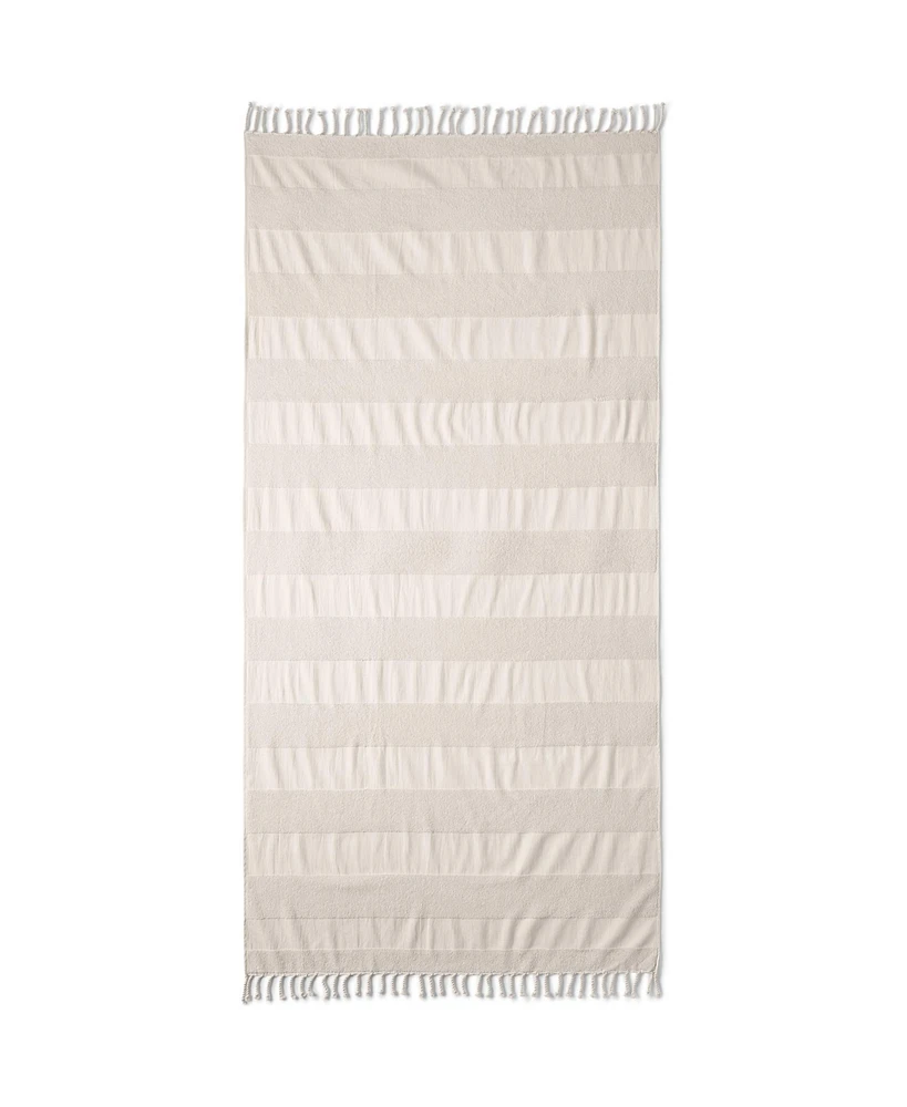 Lands' End Textured Beach Towel