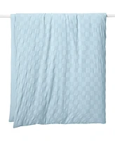 Lands' End Textured Pattern Duvet Bed Cover