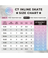 C7skates Dark Magic Quad Roller Skates (Midsummer s Eve