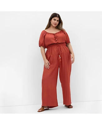 City Chic Plus Erica Jumpsuit