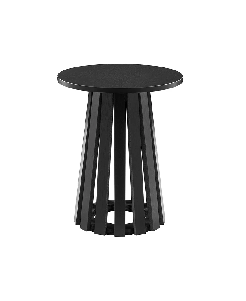 Manhattan Comfort 47.2" Wood Layla Modern End Table
