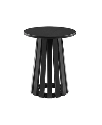 Manhattan Comfort 47.2" Wood Layla Modern End Table
