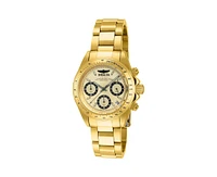 Invicta Women's 14931 Speedway Quartz Multifunction Gold Dial Watch