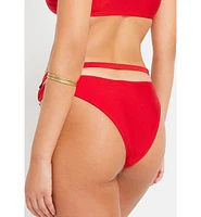 Lscn by Lascana Women's Strappy O-Ring Bikini Swimsuit Bottom