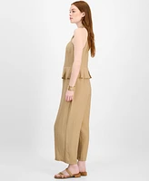 Tommy Hilfiger Women's Peplum Halter Jumpsuit