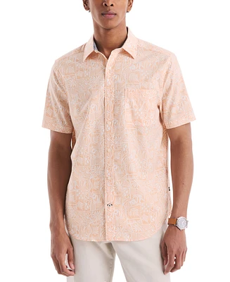 Nautica Men's Tropical-Print Shirt