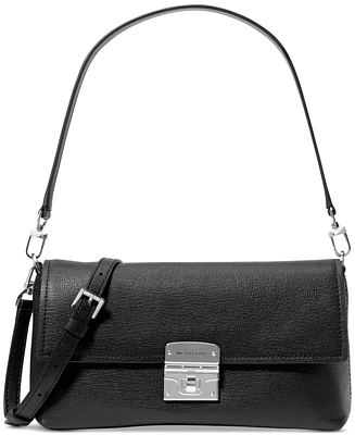 Michael Kors Small Leather Convertible Pouchette Crossbody