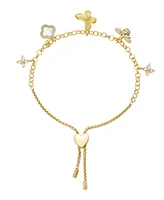 Unwritten Cubic Zirconia Butterfly Bolo Bracelet
