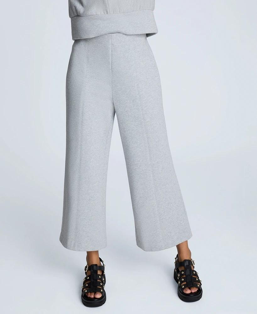 Kenneth Cole Women's High-Rise Pull-On Wide-Leg Pants