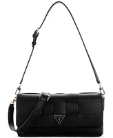 Guess Maylee Woven Flap Shoulder Bag