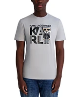 Karl Lagerfeld Paris Men's Kocktail Logo Graphic T-Shirt