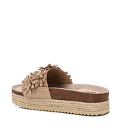 Women's Jute Wrapped Platform Sandals Refresh By Xti