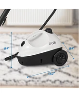 Commercial Care Steam Cleaner, 1500W Multipurpose Steamer with Accessory Kit, Steamer for Clothes and Floor Steamer, Portable Steamer for Car Seat, Ca