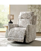 Alfons Swivel And Rocker Power Recliner With Headrest