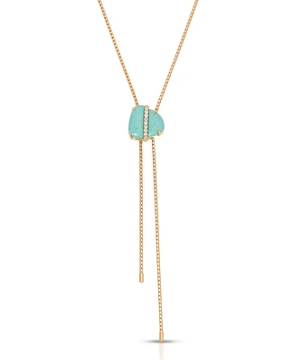 Ettika Turquoise Solstice Bolo Necklace