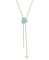 Ettika Turquoise Solstice Bolo Necklace