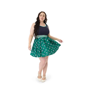 Plus Pleated Tennis Dress