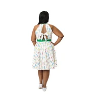 Smak Parlour Plus Make Me Over Flare Dress