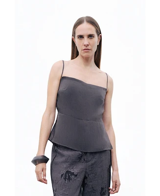 Nocturne Women's Slit Strap Blouse