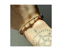 Gold Filled 3mm 5mm Alternating Bead Bracelet