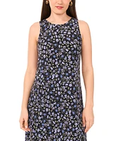 Vince Camuto Women's Ditsy-Print Sleeveless Maxi Dress