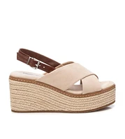 Women's Crossed Espadrille Sandals Refresh By Xti