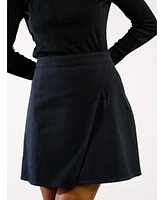 Able Women's Micayla Wrap Mini Skirt
