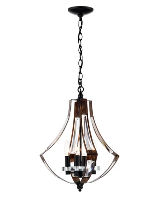 Home Accessories 15" Fabiola 4-Light Indoor Chandelier