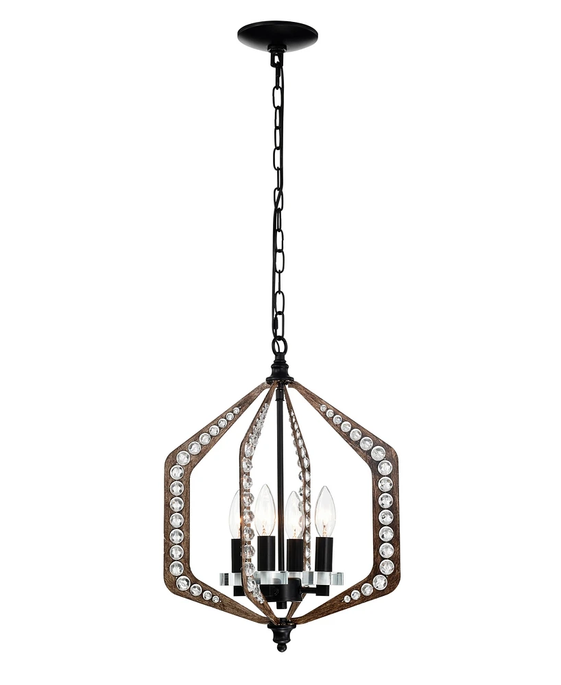 Home Accessories 14" Germana 4-Light Indoor Chandelier