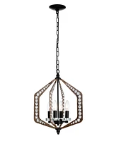 Home Accessories 14" Germana 4-Light Indoor Chandelier
