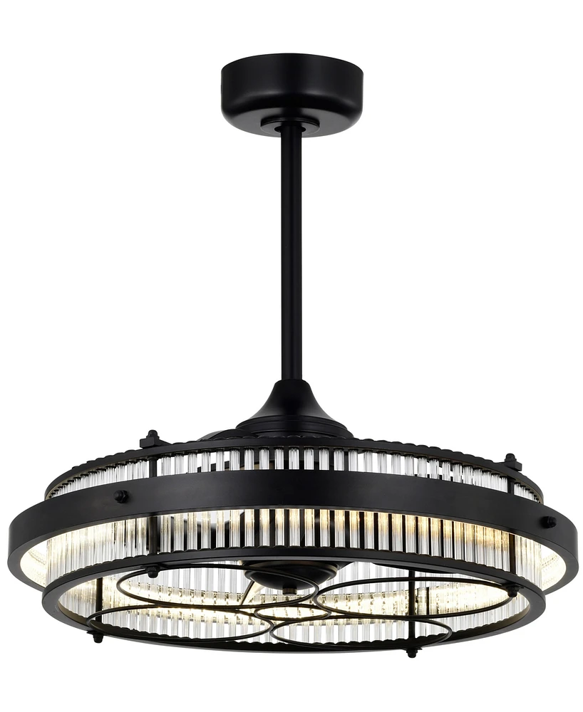 Home Accessories 28" Daciana 1-Light Indoor Ceiling Fan Chandelier
